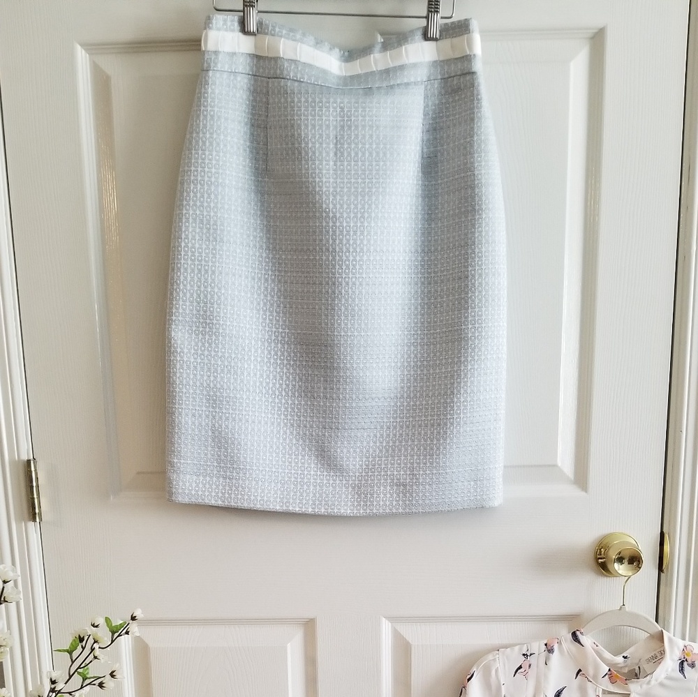 ALEX MARIE  baby blue pencil SKIRT